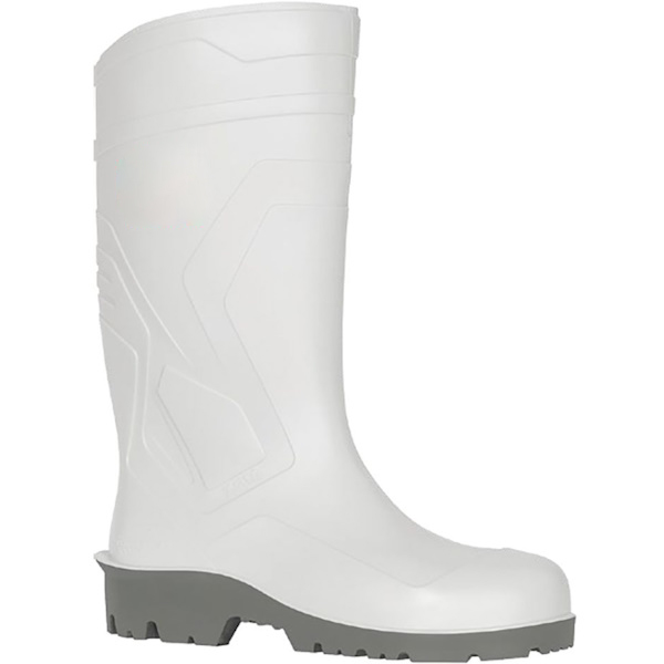 Issa Stivale di Sicurezza Issafort in PVC Nitrilico Bianco S4 SRA - ISSA LINE